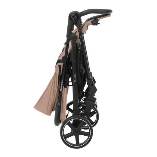 KIKKA BOO Αναδιπλούμενο Καρότσι Βόλτας Alexa Peach