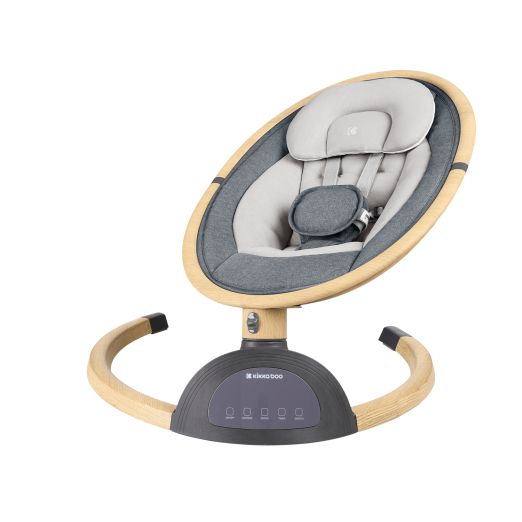 KIKKA BOO Ηλεκτρικό Ρηλάξ Bluetooth Ashlee Dark Grey (0-9 kg)
