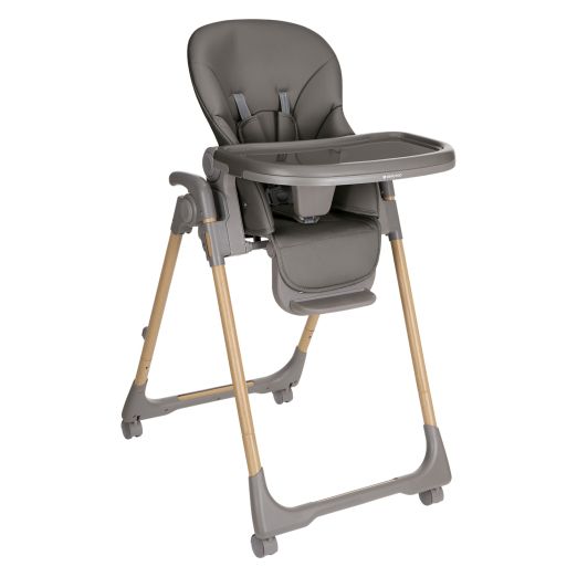 KIKKA BOO Κάθισμα Φαγητού Olive Dark Grey (6-36 μηνών)