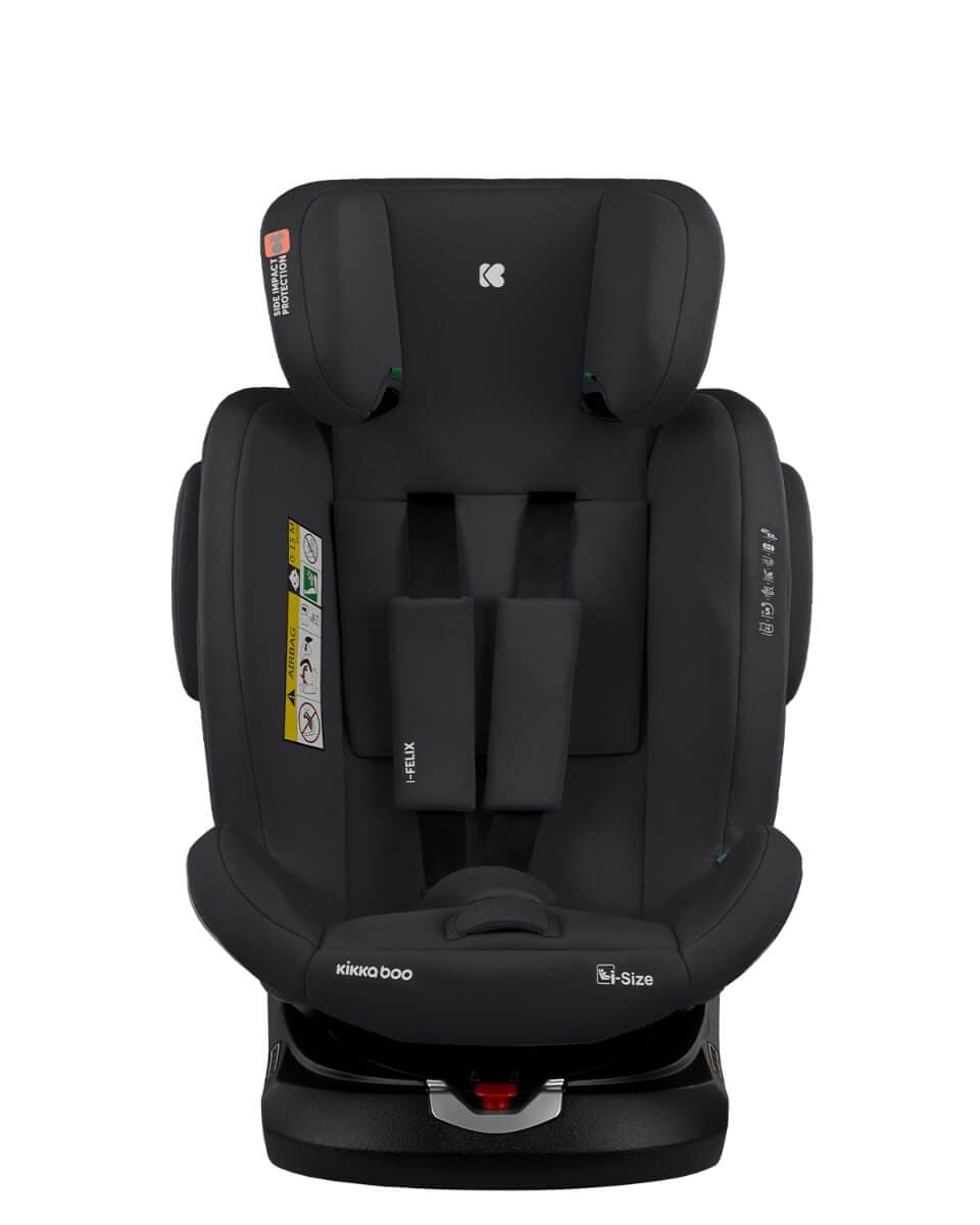KIKKA BOO Κάθισμα Αυτοκινήτου Isofix i-Size i-Felix Black (40-150cm)