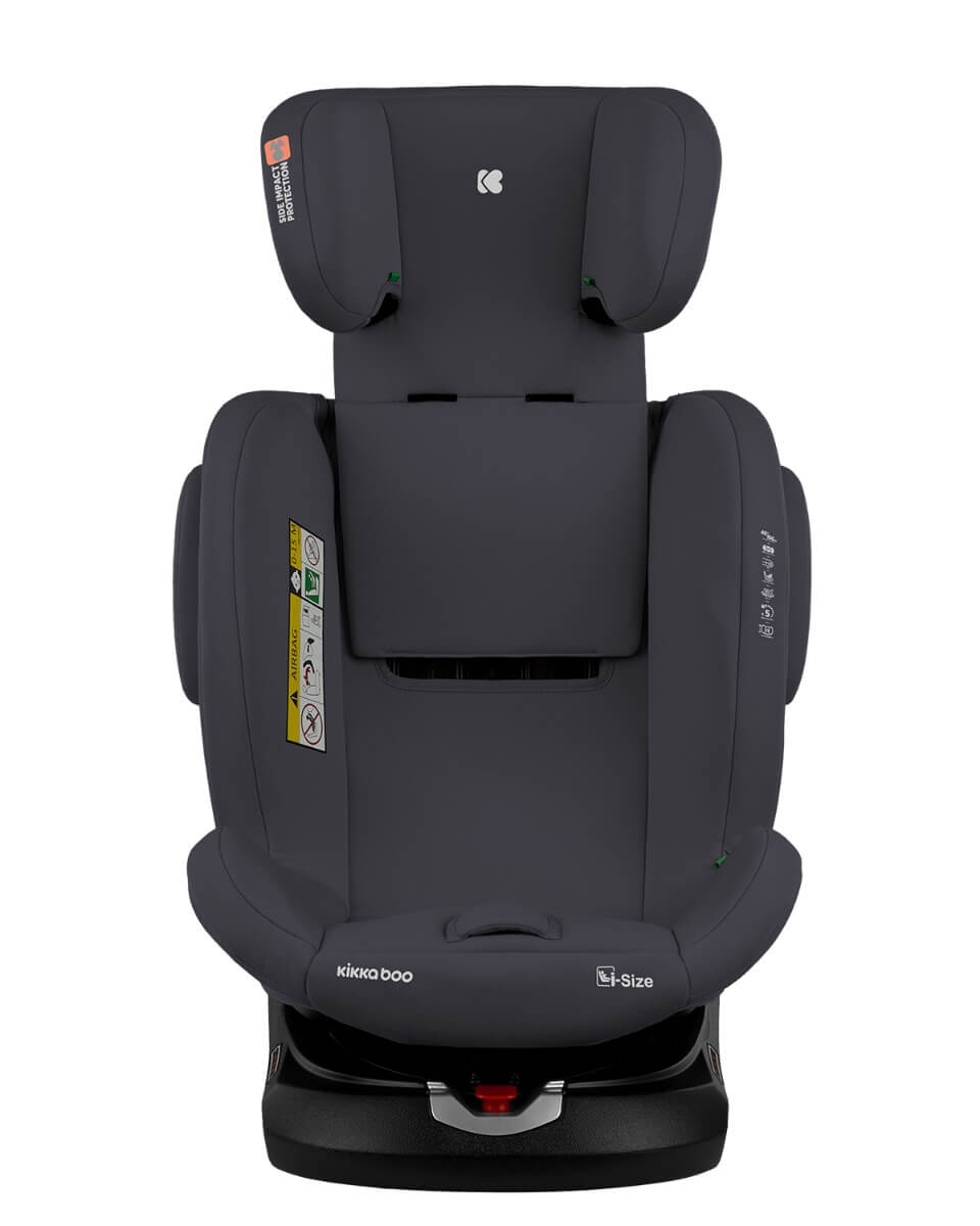 KIKKA BOO Κάθισμα Αυτοκινήτου Isofix i-Size i-Felix Dark Grey (40-150cm)