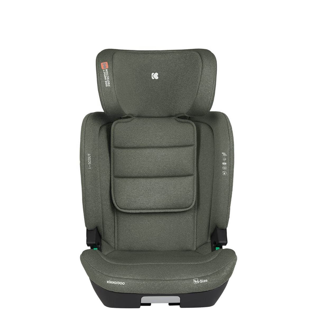 KIKKA BOO Κάθισμα Αυτοκινήτου Isofix i-Size i-Scout Army Green (100-150cm)