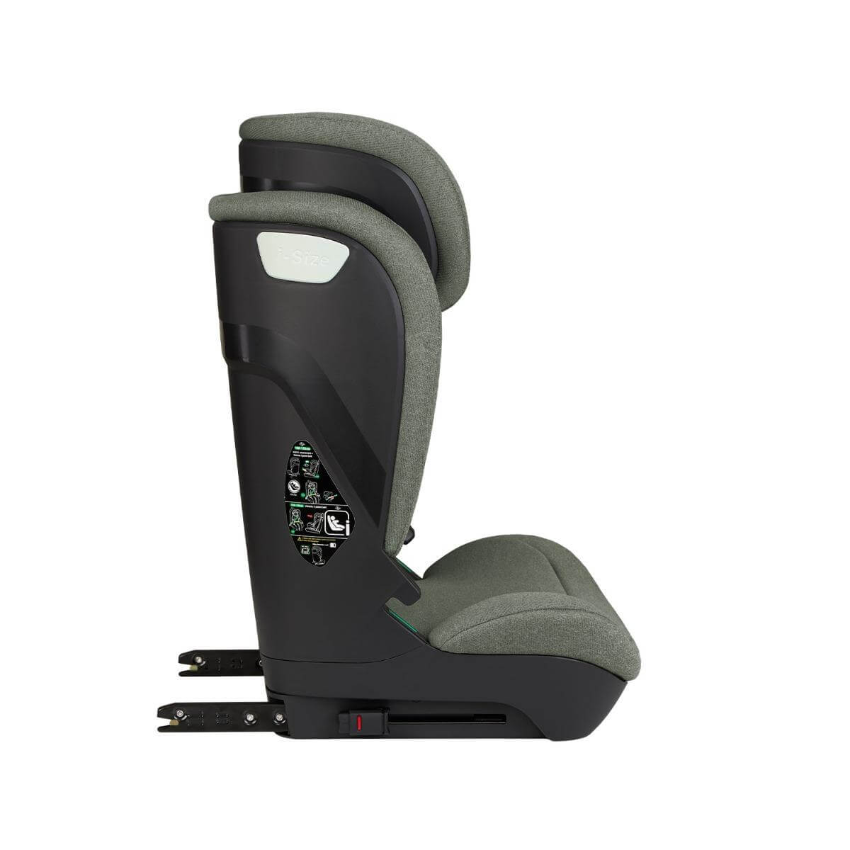 KIKKA BOO Κάθισμα Αυτοκινήτου Isofix i-Size i-Scout Army Green (100-150cm)