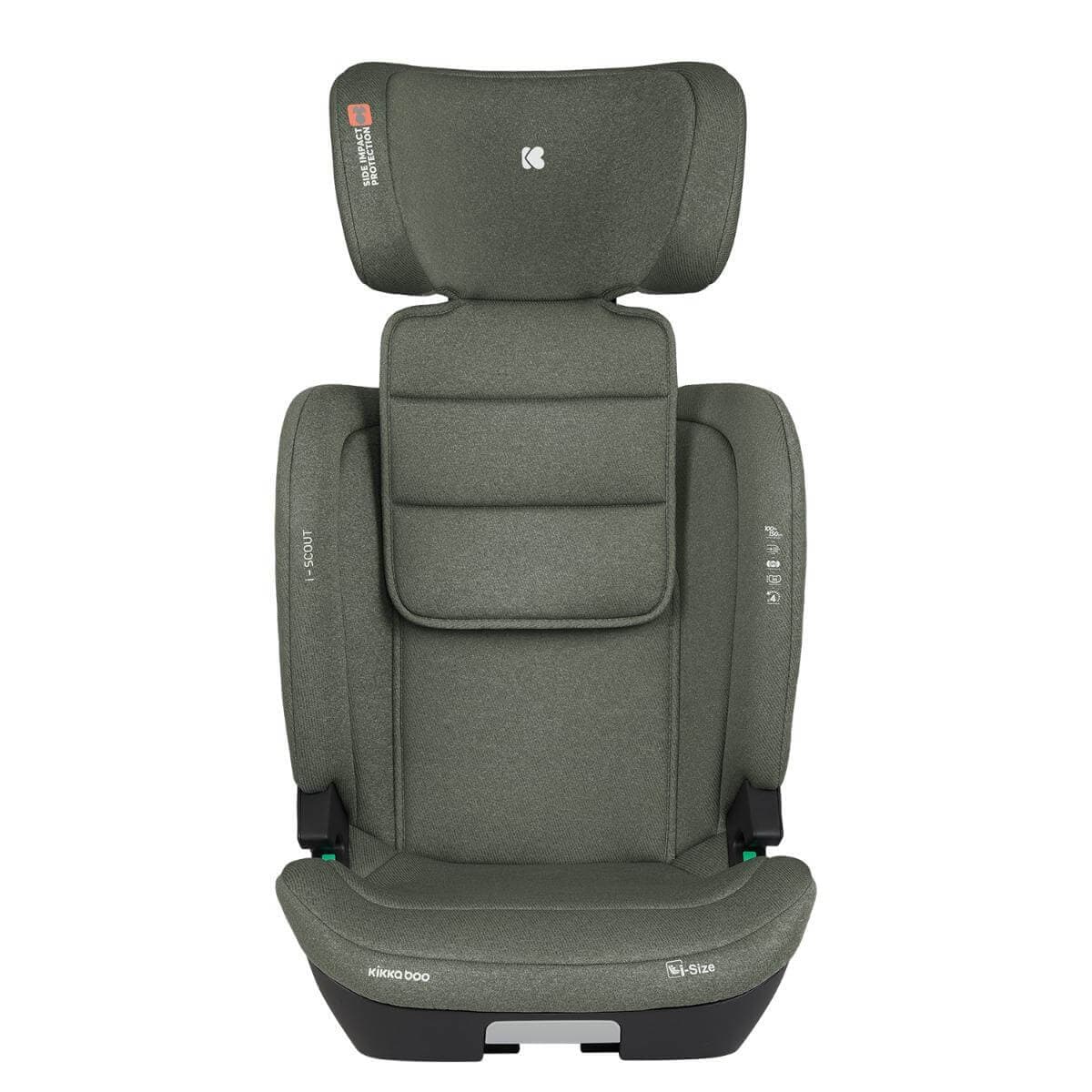 KIKKA BOO Κάθισμα Αυτοκινήτου Isofix i-Size i-Scout Army Green (100-150cm)