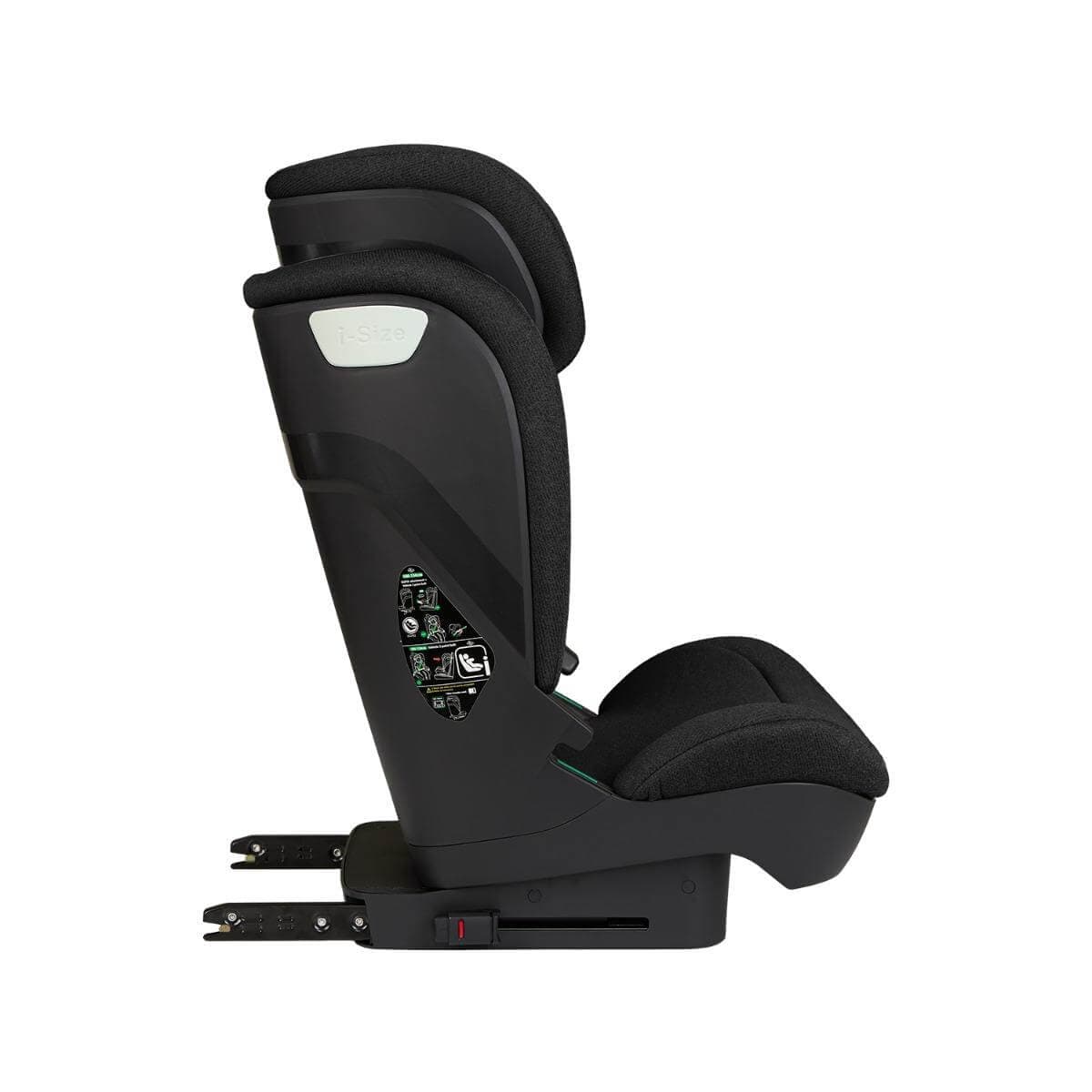 KIKKA BOO Κάθισμα Αυτοκινήτου Isofix i-Size i-Scout Black (100-150cm)