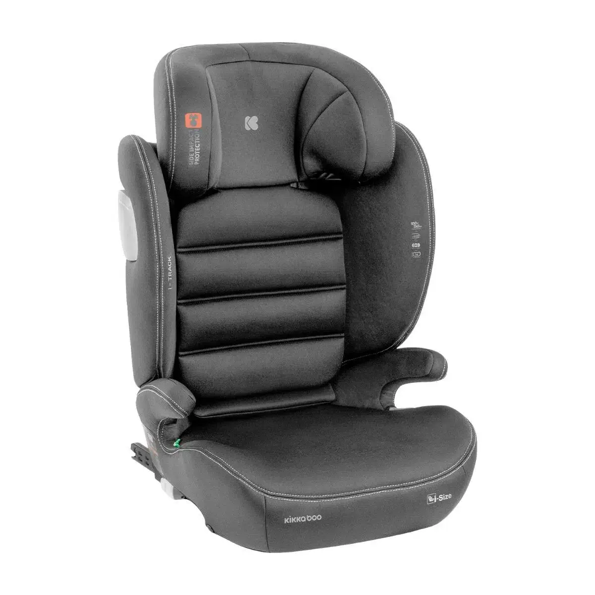 KIKKA BOO Κάθισμα Αυτοκινήτου Isofix i-Size i-Track Dark Grey (100-150cm)