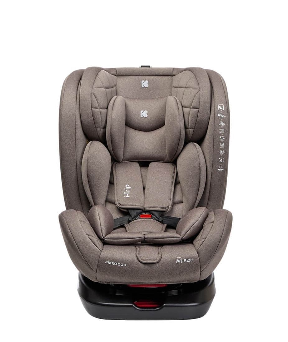 KIKKA BOO Κάθισμα Αυτοκινήτου Isofix i-Size i-Trip Beige (40-150cm)