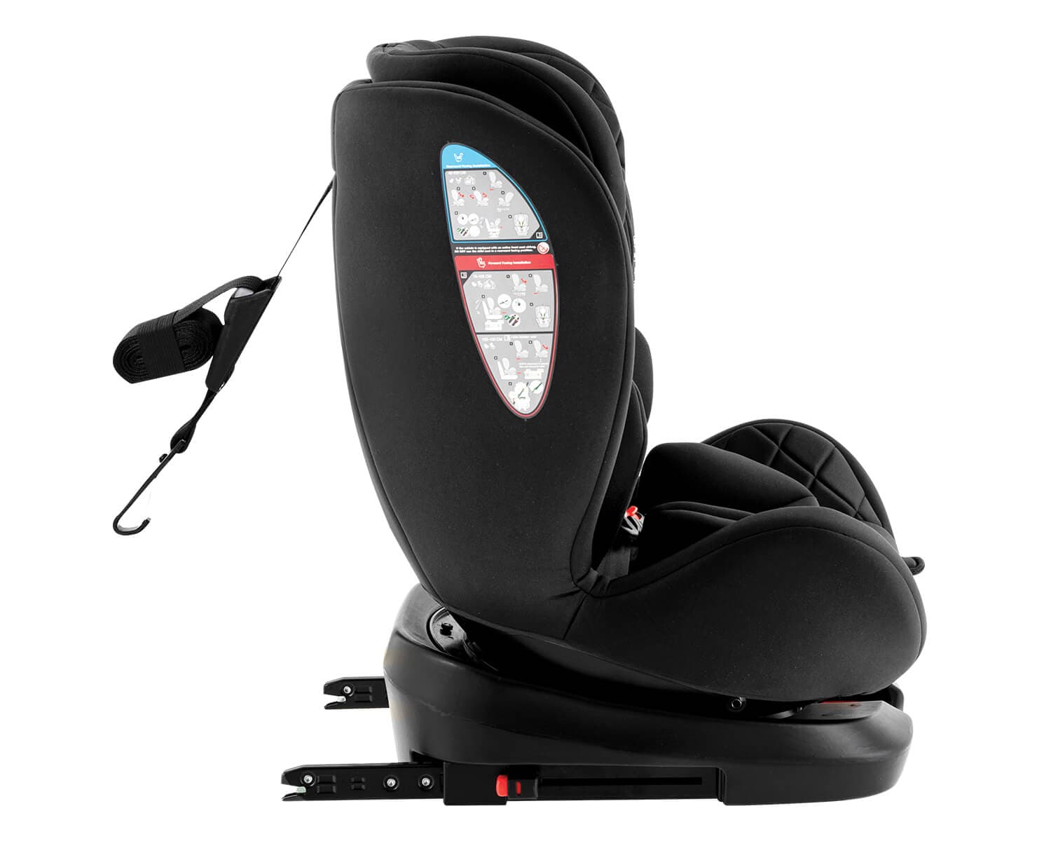 KIKKA BOO Κάθισμα Αυτοκινήτου Isofix i-Size i-Trip Black (40-150cm)