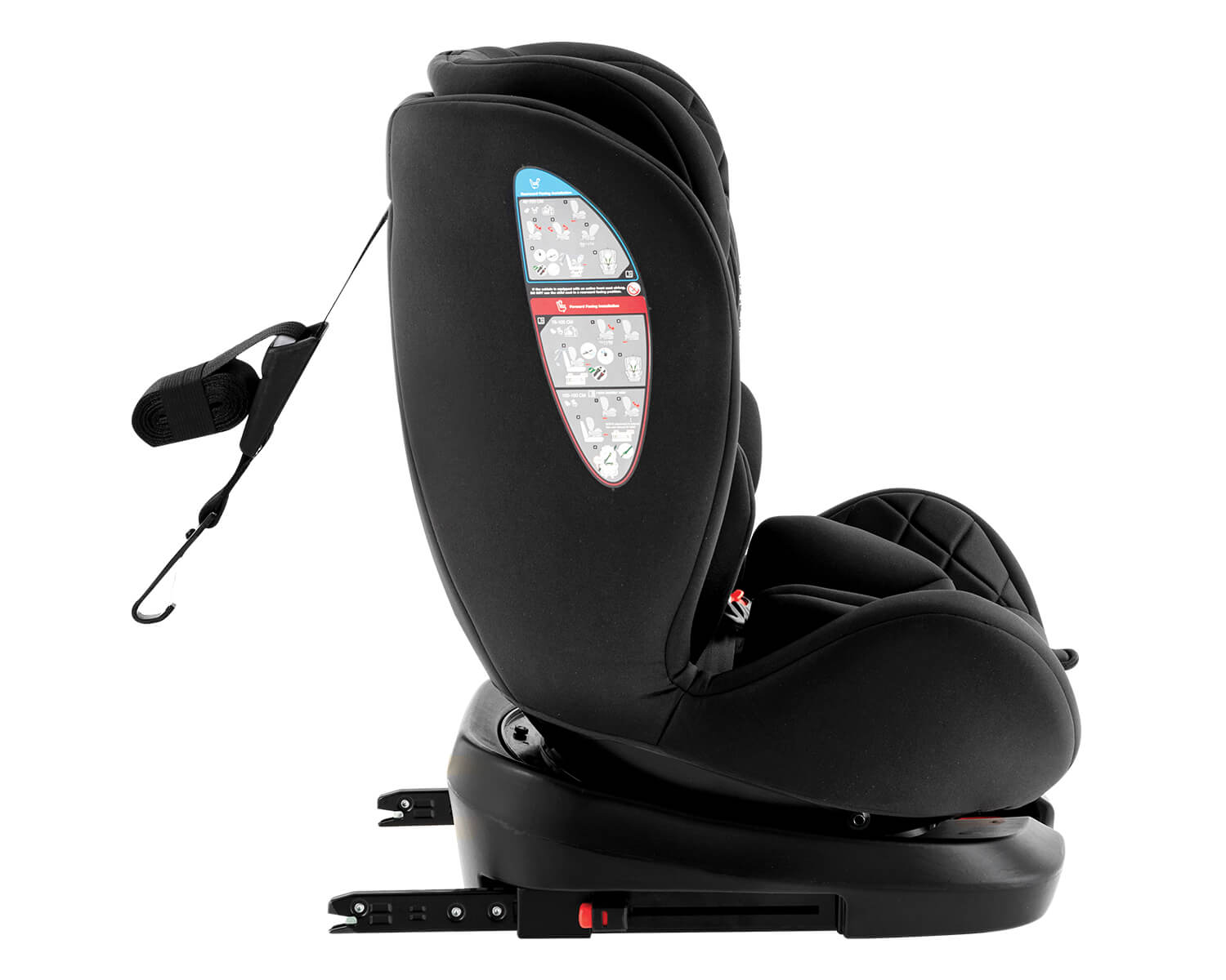 KIKKA BOO Κάθισμα Αυτοκινήτου Isofix i-Size i-Trip Black (40-150cm)