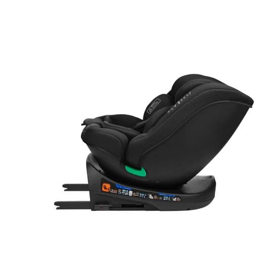KIKKA BOO Κάθισμα Αυτοκινήτου Isofix i-Size i-Round 360° Black (40-150cm)