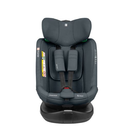 KIKKA BOO Κάθισμα Αυτοκινήτου Isofix i-Size i-Round 360° Dark Grey (40-150cm)