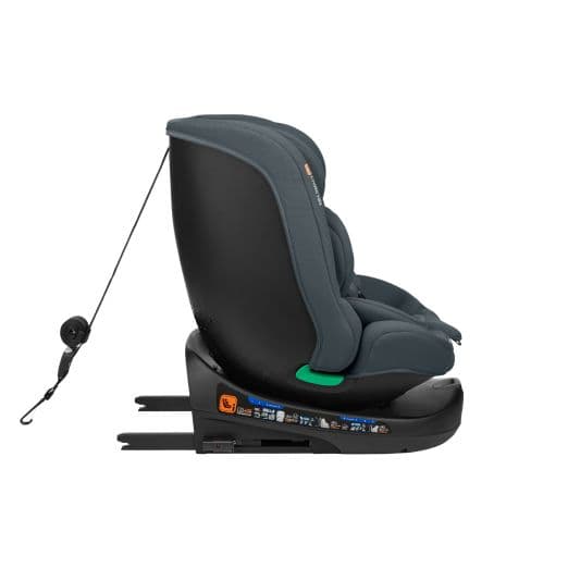 KIKKA BOO Κάθισμα Αυτοκινήτου Isofix i-Size i-Round 360° Dark Grey (40-150cm)