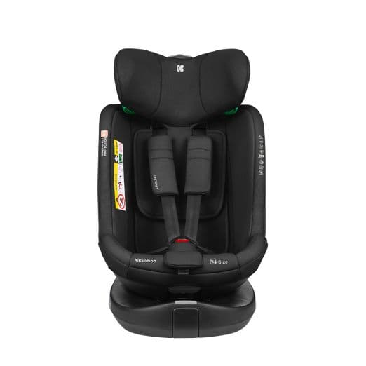 KIKKA BOO Κάθισμα Αυτοκινήτου Isofix i-Size i-Round 360° Black (40-150cm)