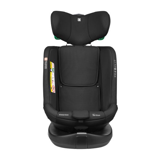 KIKKA BOO Κάθισμα Αυτοκινήτου Isofix i-Size i-Round 360° Black (40-150cm)