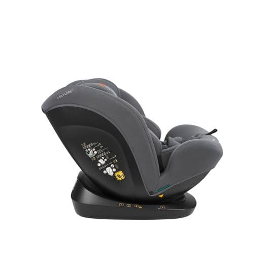 KIKKA BOO Κάθισμα Αυτοκινήτου i-Explore 2 i-Size Grey (40-150cm)