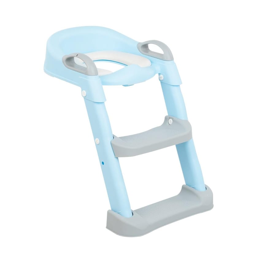 KIKKA BOO Παιδικό Κάθισμα Τουαλέτας Με Σκαλοπάτι Lea Blue