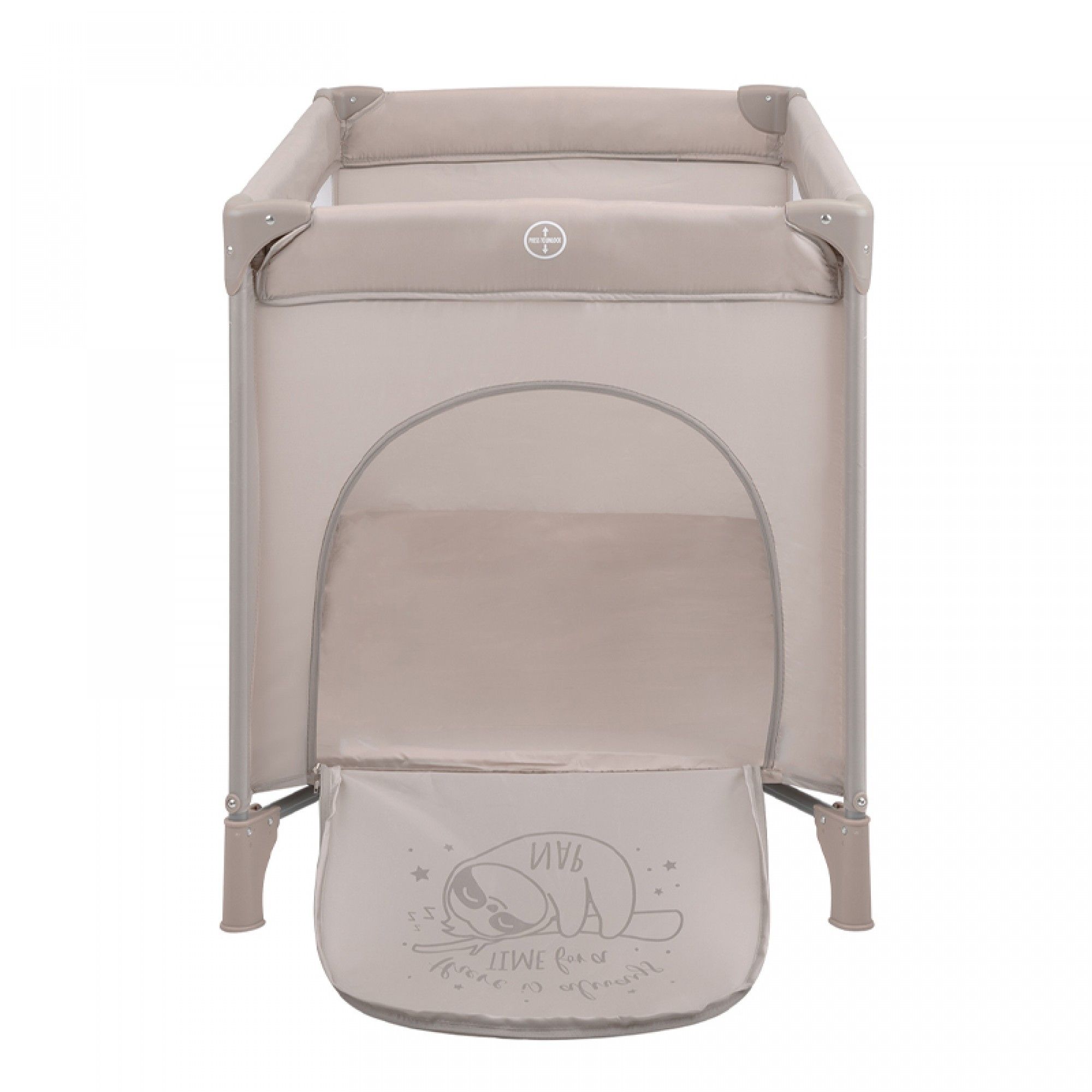 KIKKA BOO Παρκοκρέβατο 1 Επιπέδου So Gifted Beige 2023