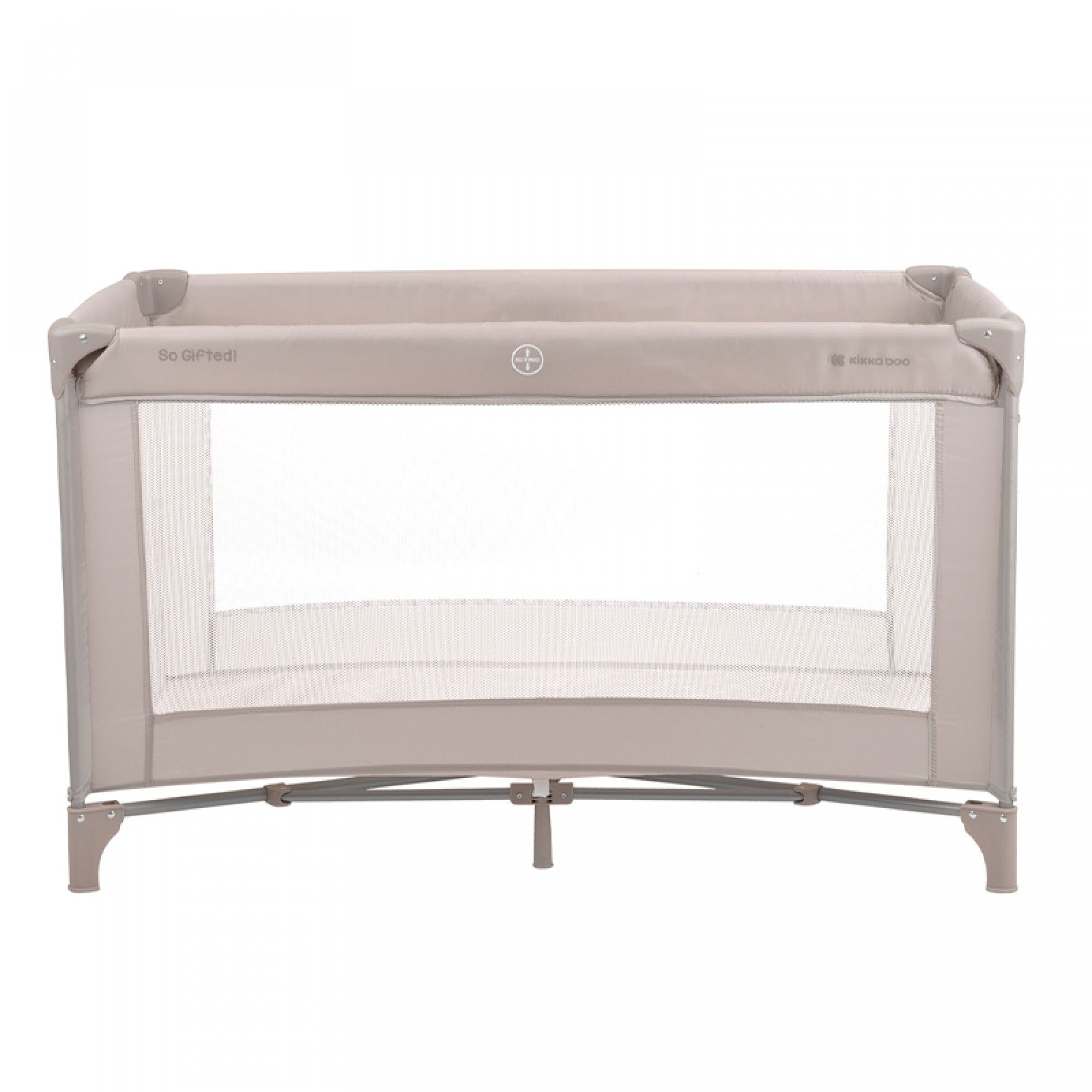 KIKKA BOO Παρκοκρέβατο 1 Επιπέδου So Gifted Beige 2023