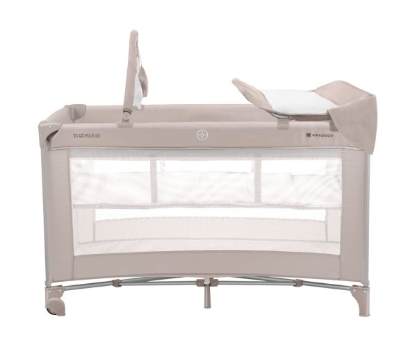 KIKKA BOO Παρκοκρέβατο 2 Επιπέδων Mε Αλλαξιέρα So Gifted Plus Beige