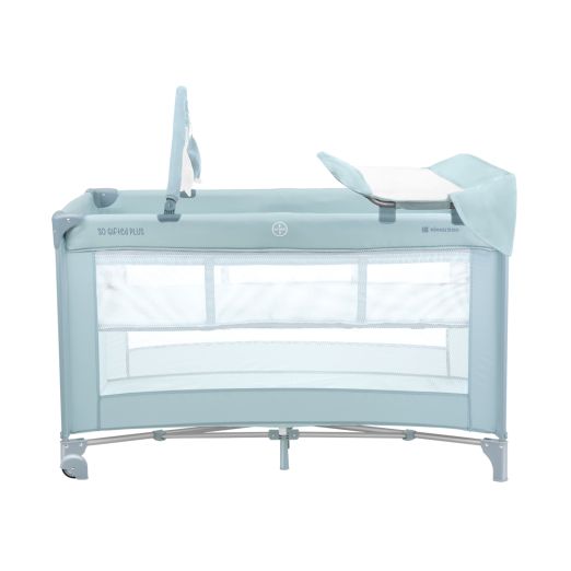 KIKKA BOO Παρκοκρέβατο 2 Επιπέδων Mε Αλλαξιέρα So Gifted Plus Mint