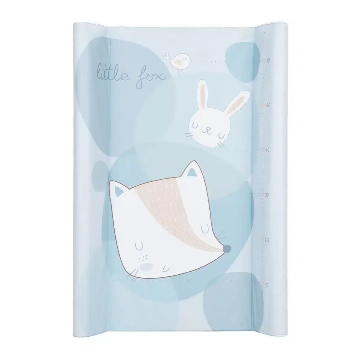 KIKKA BOO Μαλακή Αλλαξιέρα Μωρού Soft PVC Little Fox Blue (70x50cm)