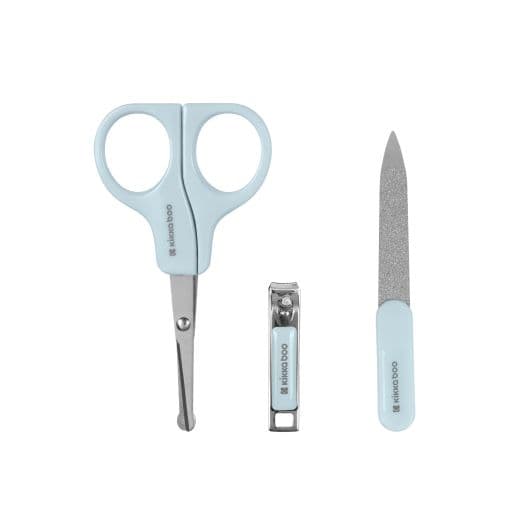 KIKKA BOO Σετ Περιποίησης Νυχιών Μωρού Με Θήκη Stripy Friends (0+ μηνών)