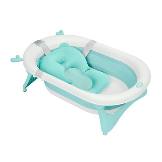 KIKKA BOO Αντιολισθητικό Μαξιλάρι Μπάνιου Μωρού Bear Mint