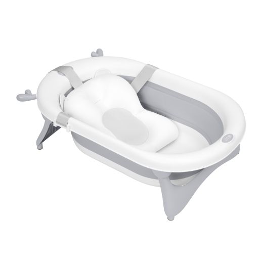 KIKKA BOO Αντιολισθητικό Μαξιλάρι Μπάνιου Μωρού Bear White