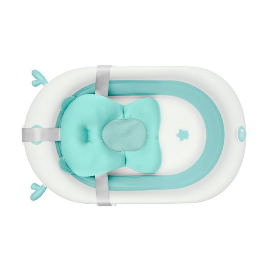 KIKKA BOO Αντιολισθητικό Μαξιλάρι Μπάνιου Μωρού Bear Mint