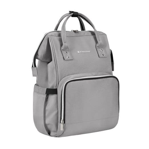 KIKKA BOO Τσάντα Αλλαξιέρα Πλάτης Siena Light Grey 2025