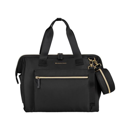 KIKKA BOO Τσάντα Αλλαξιέρα Ώμου Maxi Black 2025