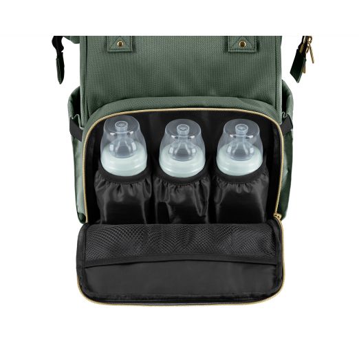 KIKKA BOO Τσάντα Αλλαξιέρα Πλάτης Siena Army Green 2025