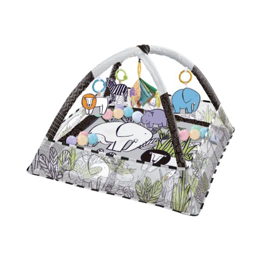 KIKKA BOO Βρεφικό Γυμναστήριο Jungle (Δώρο 18 Πολύχρωμες Μπάλες)