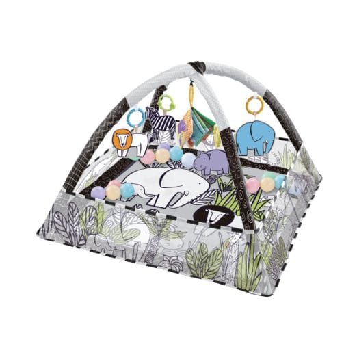 KIKKA BOO Βρεφικό Γυμναστήριο Jungle (Δώρο 18 Πολύχρωμες Μπάλες)