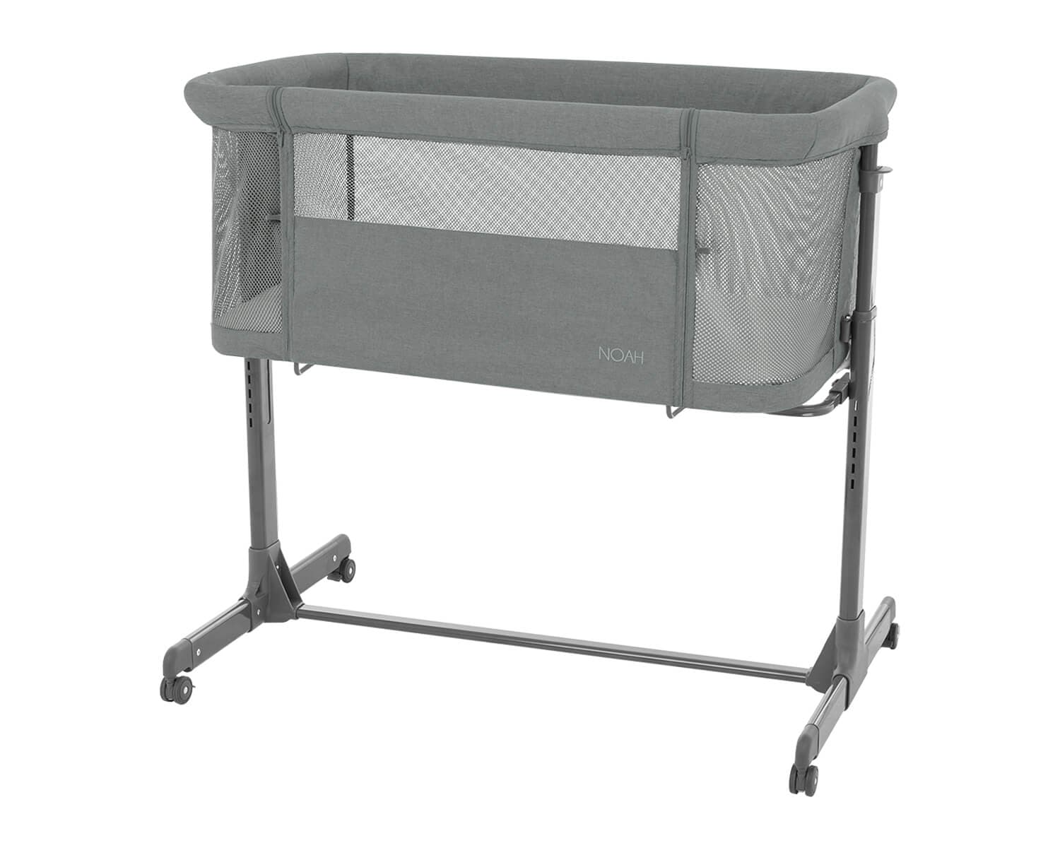 KIKKA BOO Λίκνο Noah Dark Grey