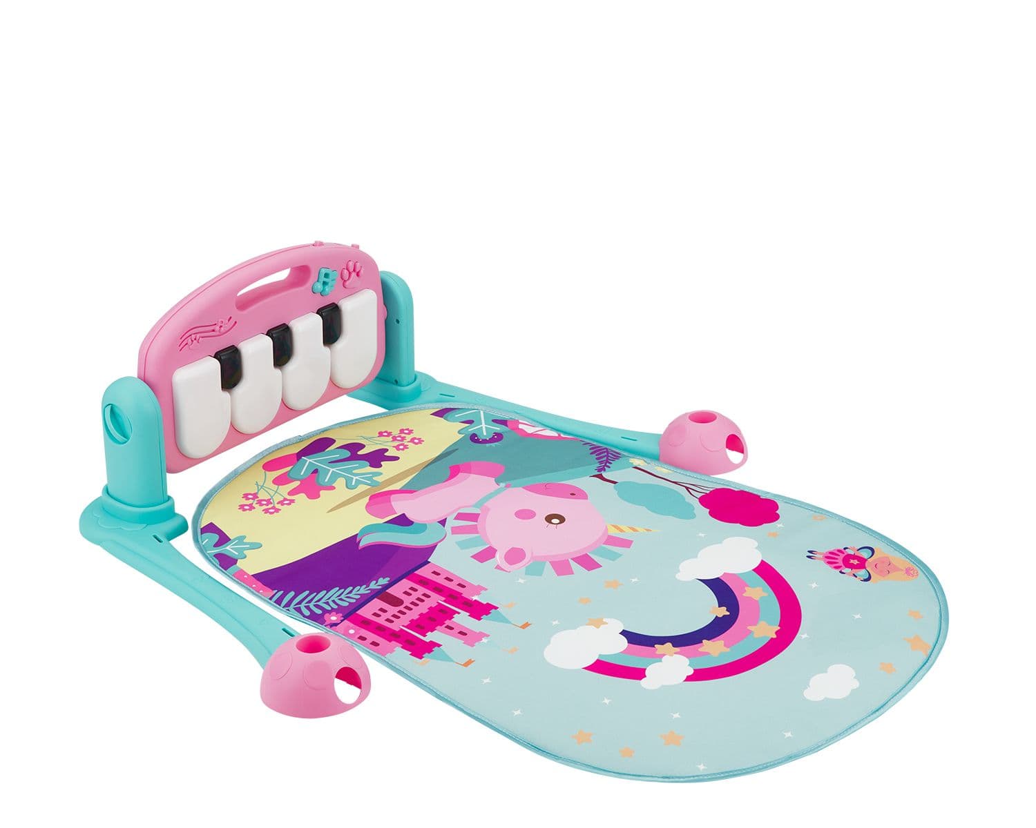 KIKKA BOO Χαλάκι Δραστηριοτήτων Με Bluetooth Piano Pink Rainbow