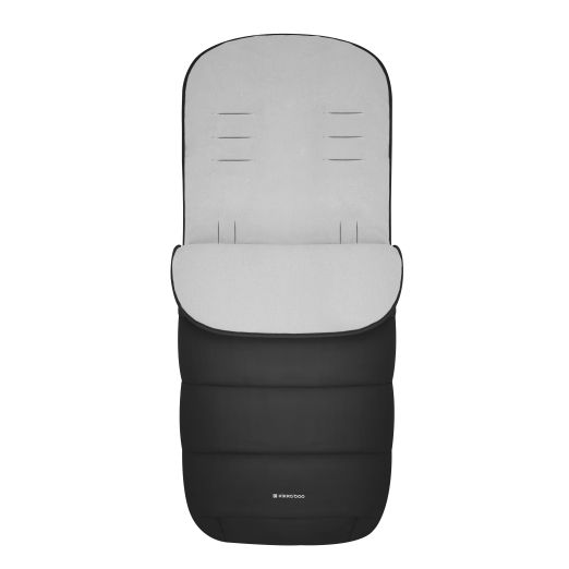 KIKKA BOO Ποδόσακος Καροτσιού Universal Classic Black