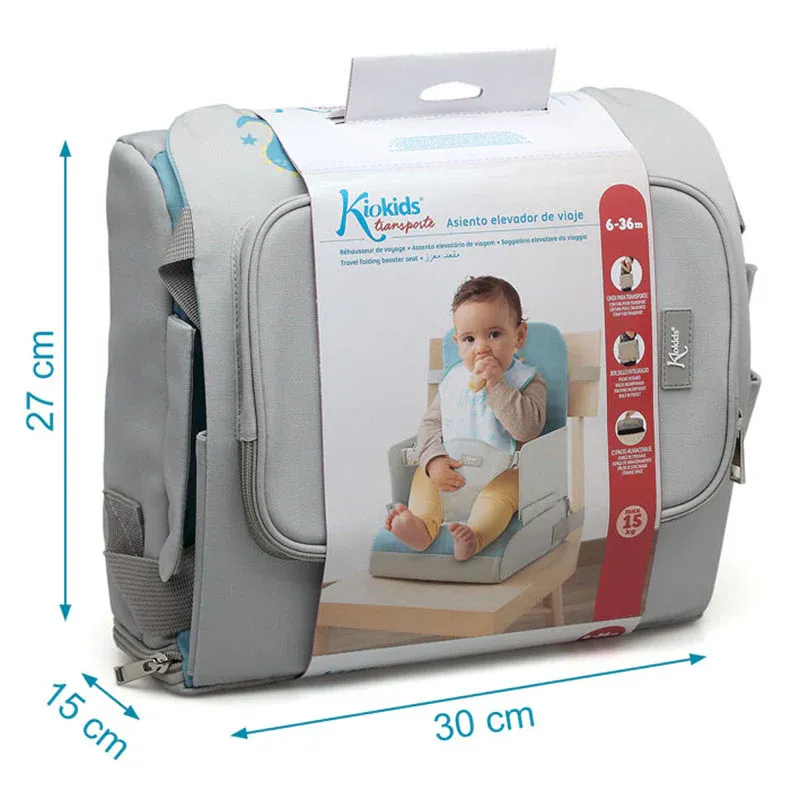 KIOKIDS Φορητό Κάθισμα Φαγητού Lovely Bunny (6-36 μηνών)