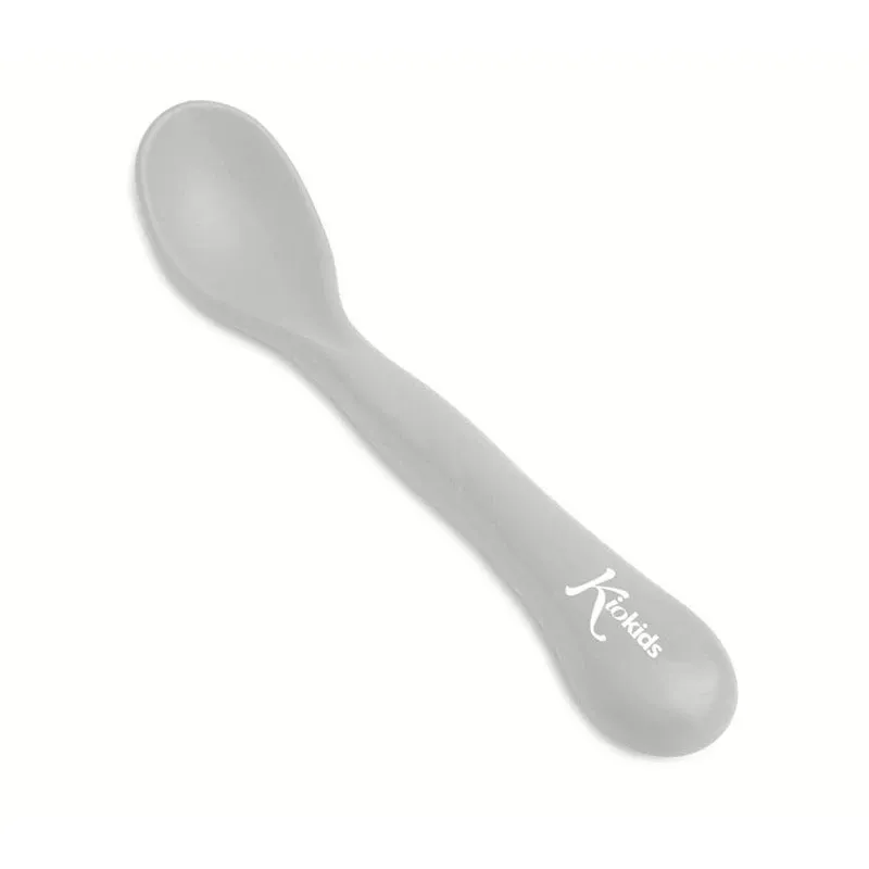 KIOKIDS Εκπαιδευτικό Κουταλάκι Για Μωρά Grey (6+ μηνών)