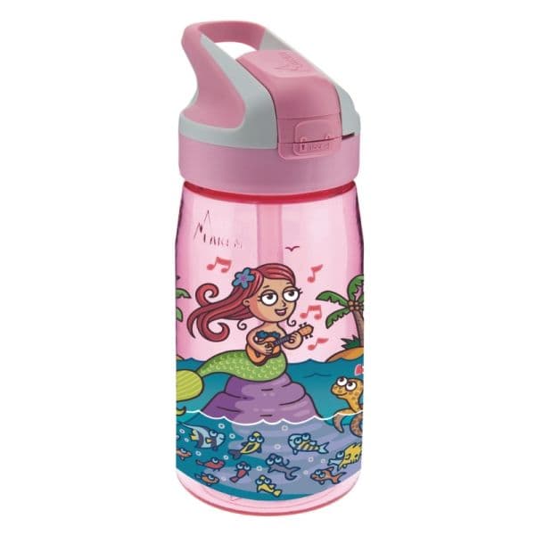 LAKEN Παιδικό Παγούρι Με Καλαμάκι Tritan Ukelele 450ml (12+ μηνών)