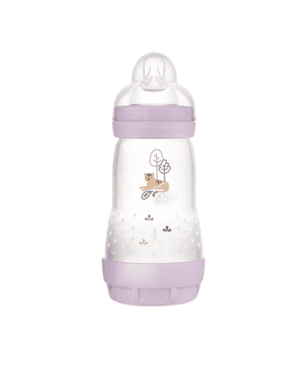 MAM Πλαστικό Μπιμπερό Easy Start Anti-Colic Girl 260ml (2+ μηνών)