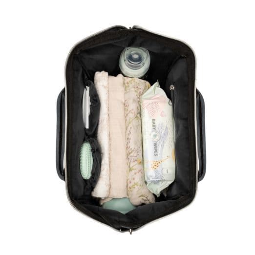 KIKKA BOO Τσάντα Αλλαξιέρα Πλάτης Siena Dark Grey 2025