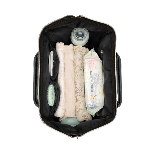 KIKKA BOO Τσάντα Αλλαξιέρα Πλάτης Siena Dark Grey 2025