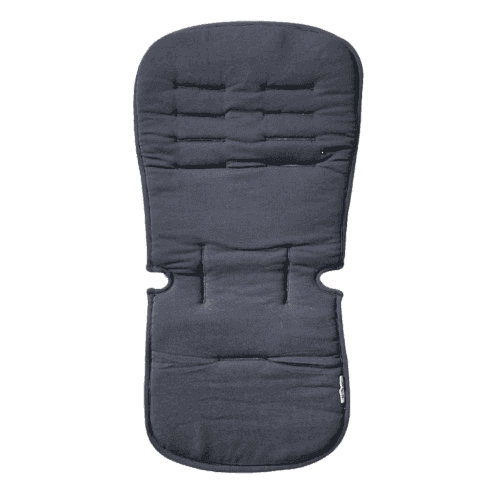 MINENE Βαμβακερό Κάλυμμα Καροτσιού Charcoal Grey