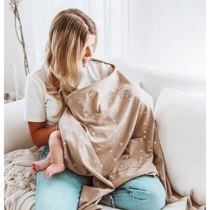 MINENE Ποδιά Κάλυμμα Θηλασμού Light Pink