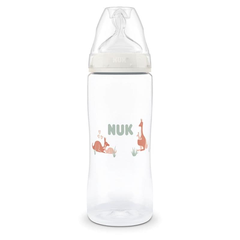 NUK Πλαστικό Μπιμπερό First Choice Kangaroo 360ml (6+ μηνών)
