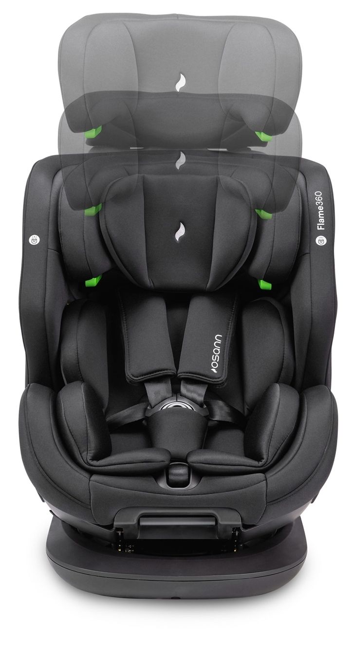 OSANN Κάθισμα Αυτοκινήτου Isofix i-Size Flame 360 Universe Black (40-150cm)