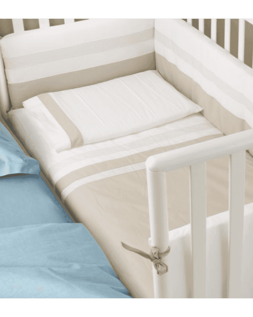 PALI Μετατρεπόμενο Βρεφικό Κρεβάτι Flippy Bianco Naturale