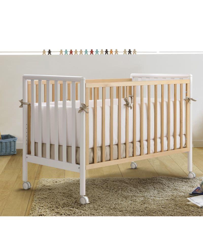 PALI Μετατρεπόμενο Βρεφικό Κρεβάτι Flippy Bianco Naturale