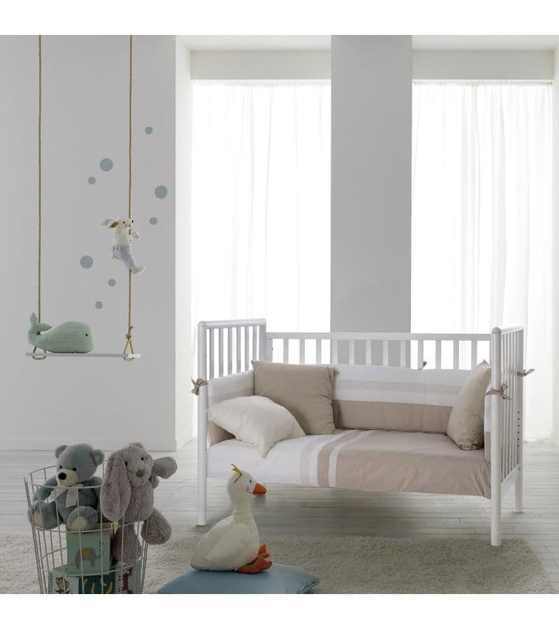 PALI Μετατρεπόμενο Βρεφικό Κρεβάτι Flippy Naturale